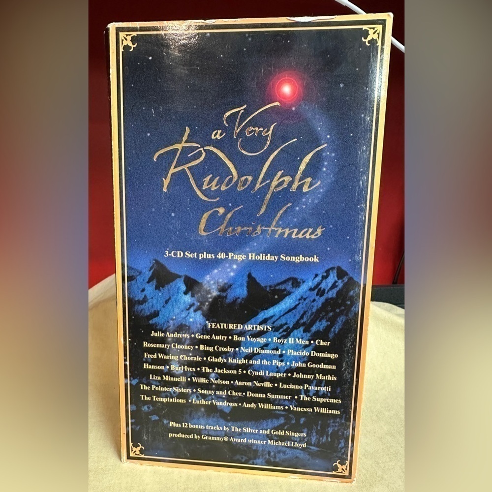 A Very Rudolph Christmas 3 CD Set Plus 40-Page Holiday Songbook